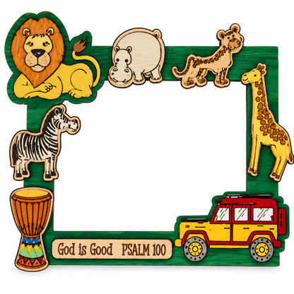 Safari Animal Picture Frames (10 Pack)