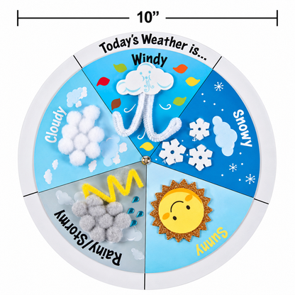 Weather Wheel Craft Kit (12 Pack)