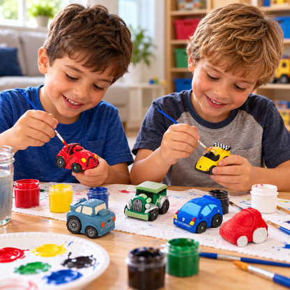 Plaster Cars (18 Pack)