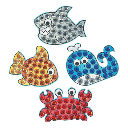 Under the Sea Jewel Mosaic Craft Kit (12 Pack)