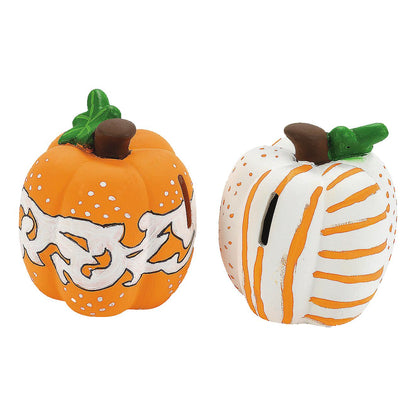 DIY Ceramic Pumpkin Banks (12 Pack)