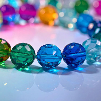 Faceted Beads - 8 mm (1/2 lb)