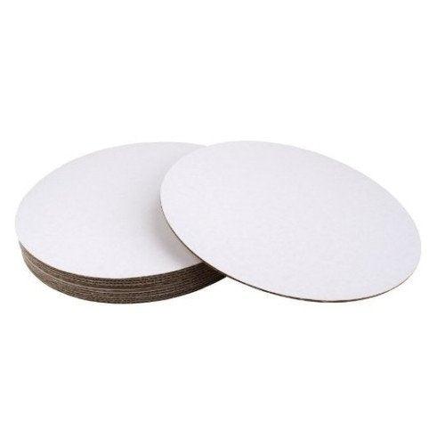 Corrugated Cardboard Circles - 8" (12 Pack) - EconoCrafts