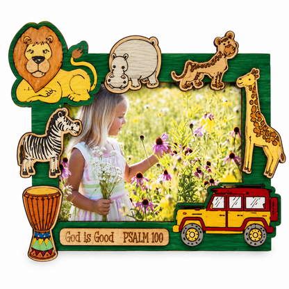 Safari Animal Picture Frames (10 Pack)