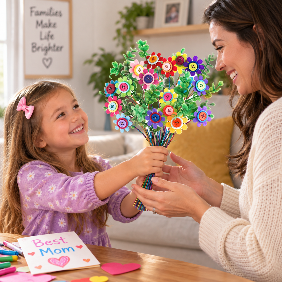 DIY Flower Bouquet Craft Kit ( 12 Pack)
