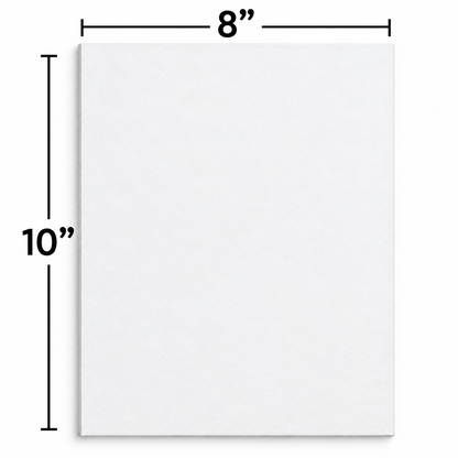 Canvas Panels - 8" x 10" (24 Pack)