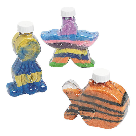 Under the Sea Sand Art Bottles (12 Pack)