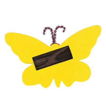 Foam Butterfly Magnet Craft (12 Pack)