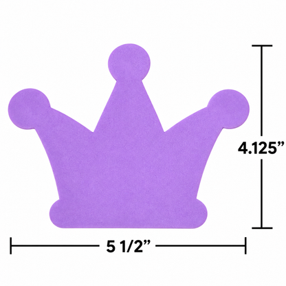 Foam Crown Shapes (12 Pack)