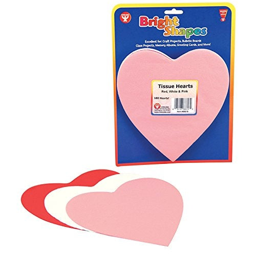 Tissue Paper Hearts 