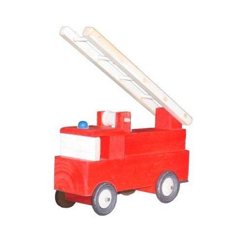 Wooden Fire Truck Craft Kit (12 Pack) - EconoCrafts