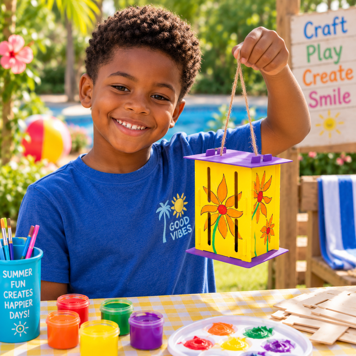 DIY Wooden Butterfly Houses (12 Pack)
