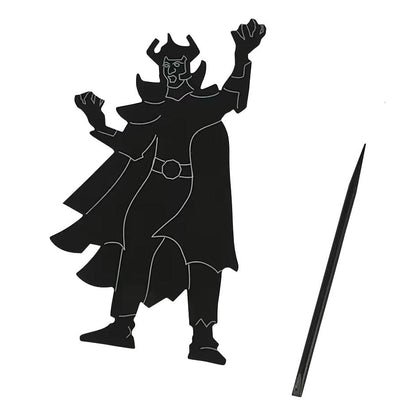 Scratch Art Superheroes (24 Pack)