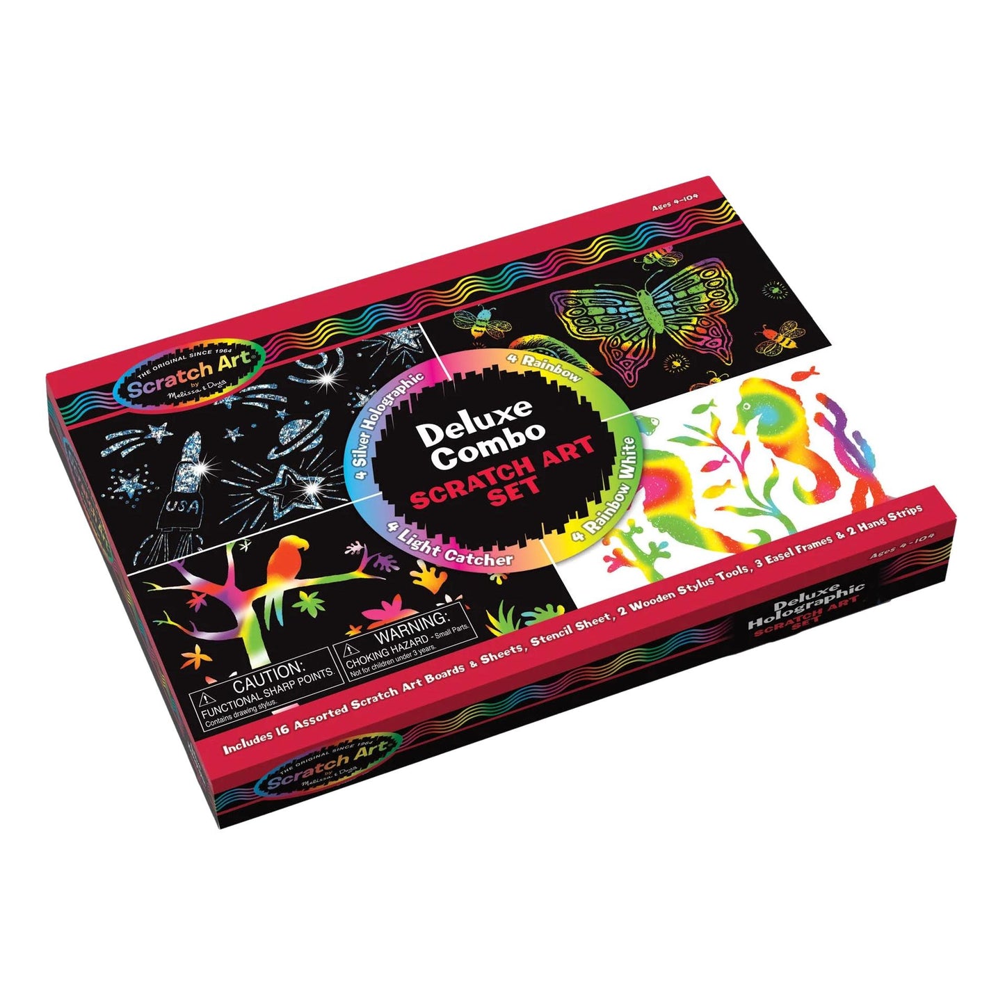 Deluxe Combo Scratch Art Set
