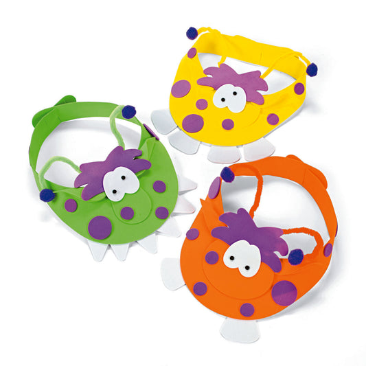 DIY Monster Visors Craft Kit (12 Pack)