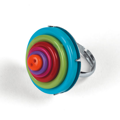 DIY Button Ring Craft Kit (12 Pack)