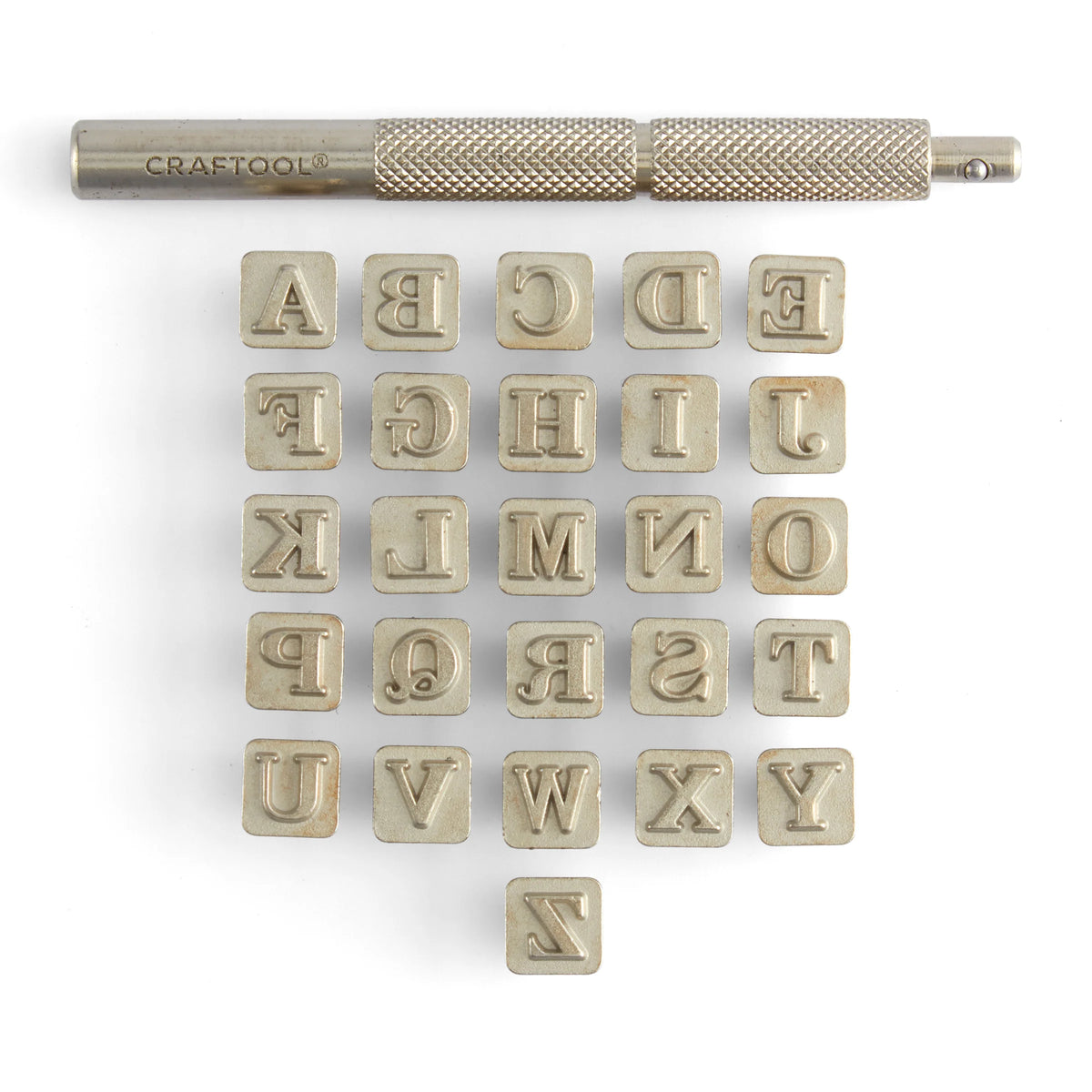 Metal Stamps Alphabet Set