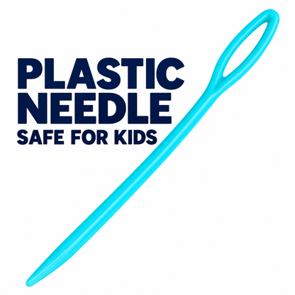 Plastic Yarn Needles (12 Pack)