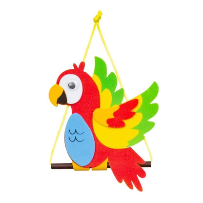 DIY Hanging Tropical Parrots (12 Pack)