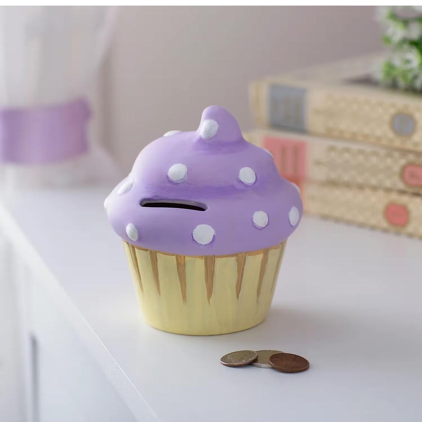 DIY Ceramic Cupcake Banks (12 Pack)