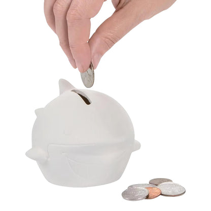 DIY Ceramic Shark Banks (12 Pack)