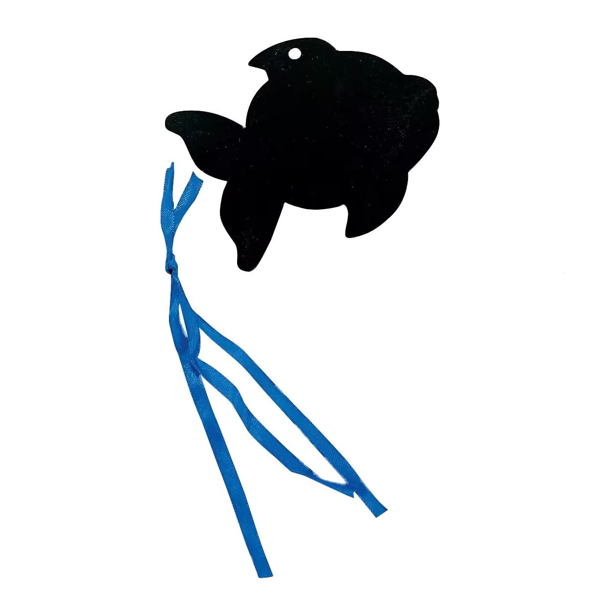 Scratch Art Fish Ornaments (24 Pack)