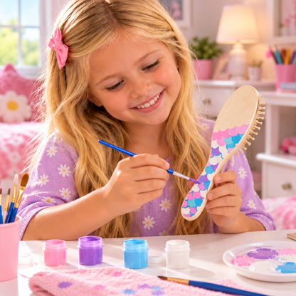 DIY Wooden Hairbrushes (12 Pack)