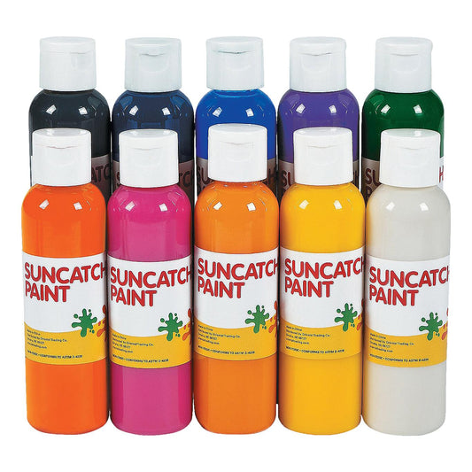 Assorted Suncatcher Paint Pack (10 Pack)