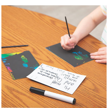 Scratch Art Postcards (50 Pack)