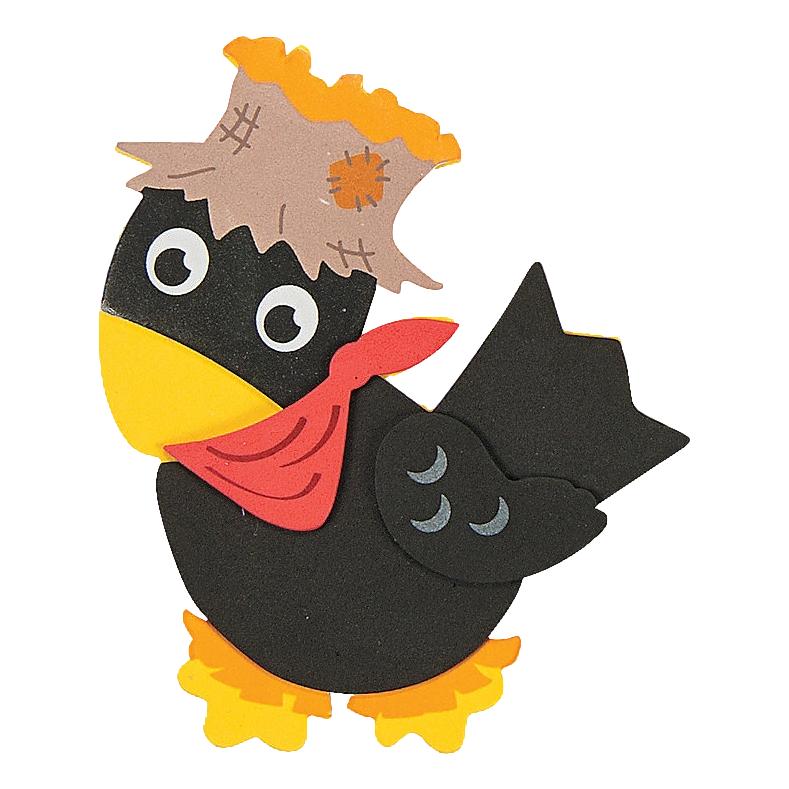 Scarecrow Magnet Craft Kit (12 Pack)