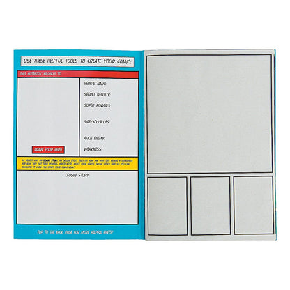 Create Your Own Comic Book Activity Pads (12 Pack)