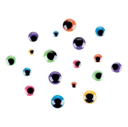 Neon Colored Googly Eyes (160 Pack) - EconoCrafts