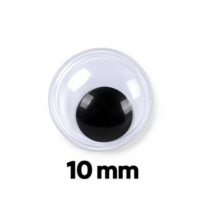 Googly Eyes - 10 mm (190 Pack)