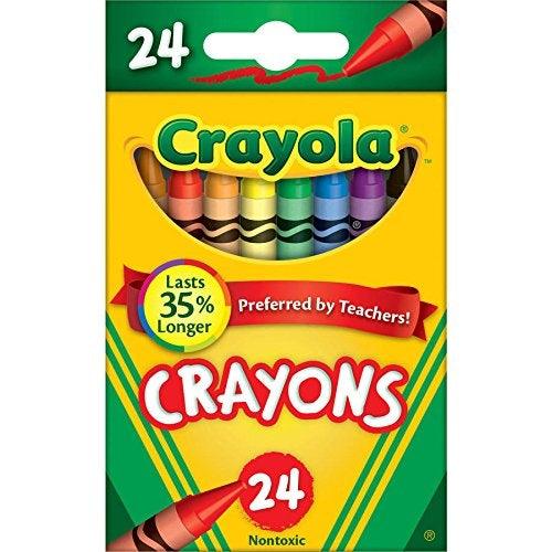 Crayola Crayons - 24 Colors - EconoCrafts