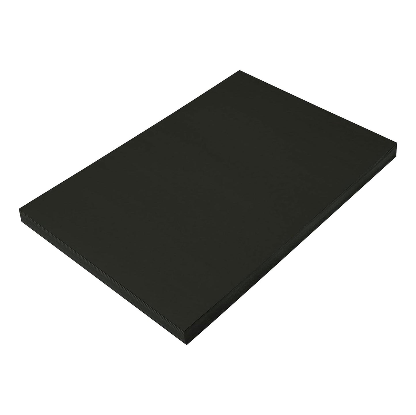Heavyweight Construction Paper 12" X 18" - Black (50 Pack)