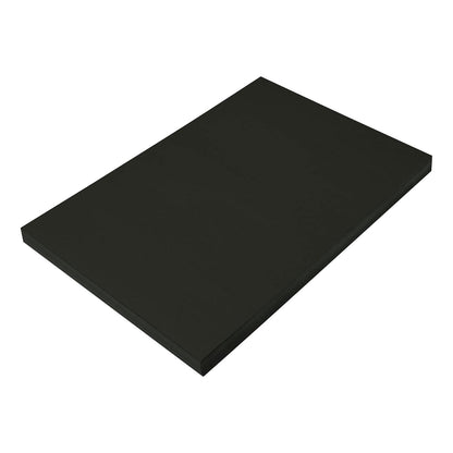Heavyweight Construction Paper 12" X 18" - Black (50 Pack)