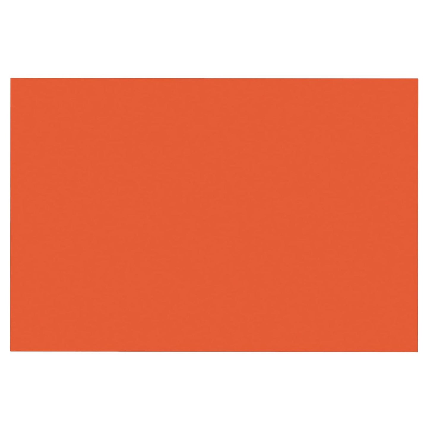 Heavyweight Construction Paper 12" X 18" - Orange (50 Pack)