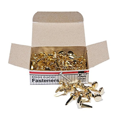 Brass Plated Paper Fasteners