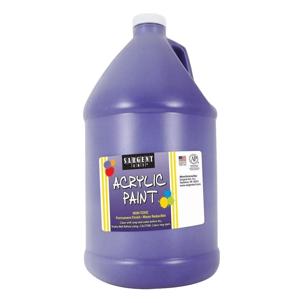 Acrylic Paint 1/2 Gallon Violet - EconoCrafts