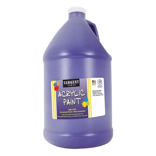 Acrylic Paint 1/2 Gallon Violet - EconoCrafts
