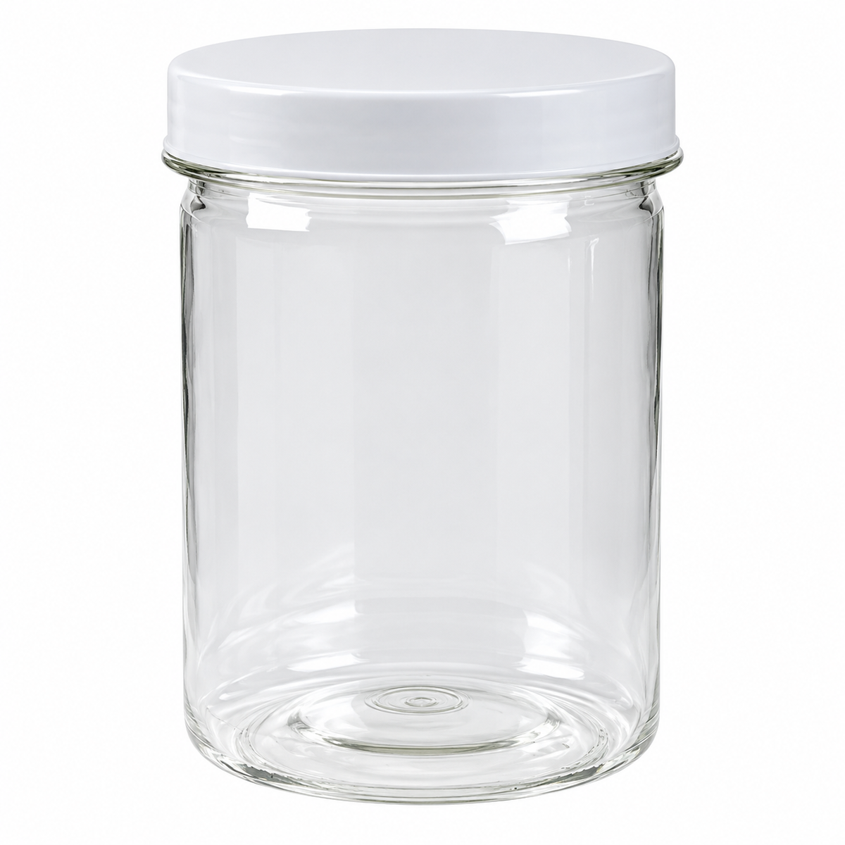 Plastic Jars With Twist Lids (12 Pack)