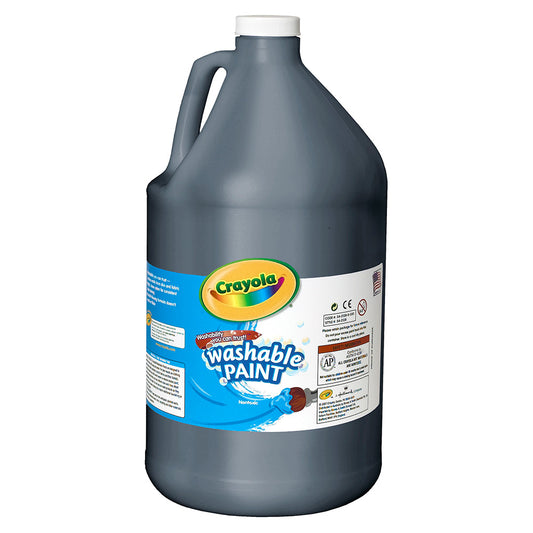 Crayola Washable Paint - Black (Gallon)