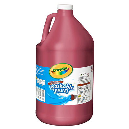 Crayola Washable Paint - Red (Gallon)