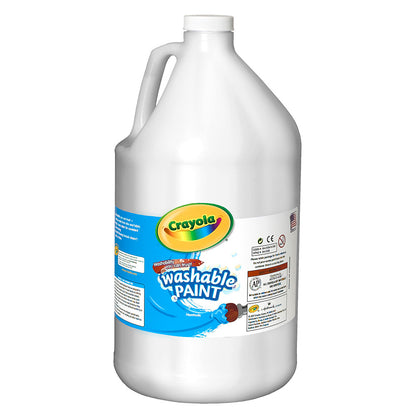 Crayola Washable Paint - White (Gallon)