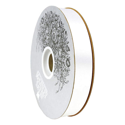 Acetate Satin Ribbon - White