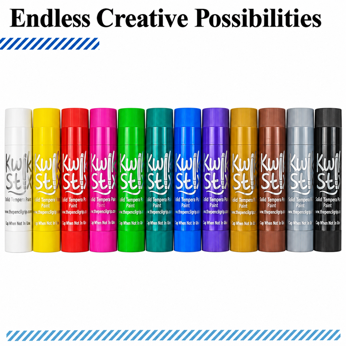 Kwik Stix - Metallic Colors (12 Pack)