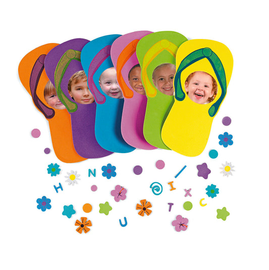 DIY Flip Flop Picture Frames (24 Pack)
