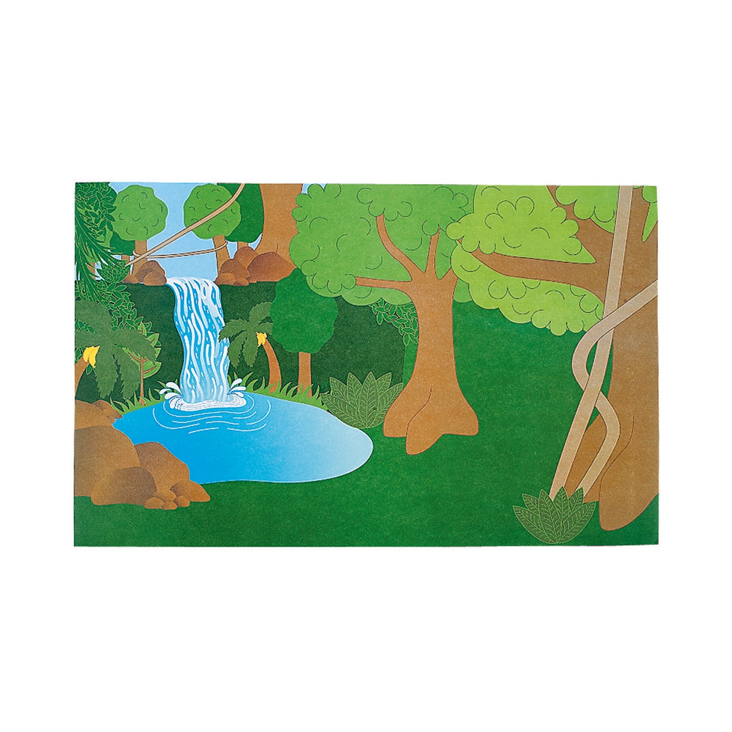 Giant Jungle Sticker Scenes (12 Pack)