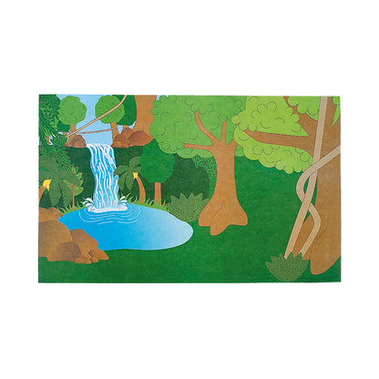 Giant Jungle Sticker Scenes (12 Pack)