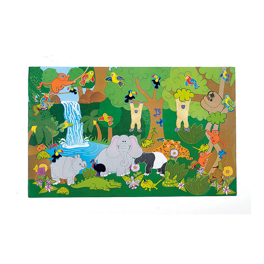 Giant Jungle Sticker Scenes (12 Pack)